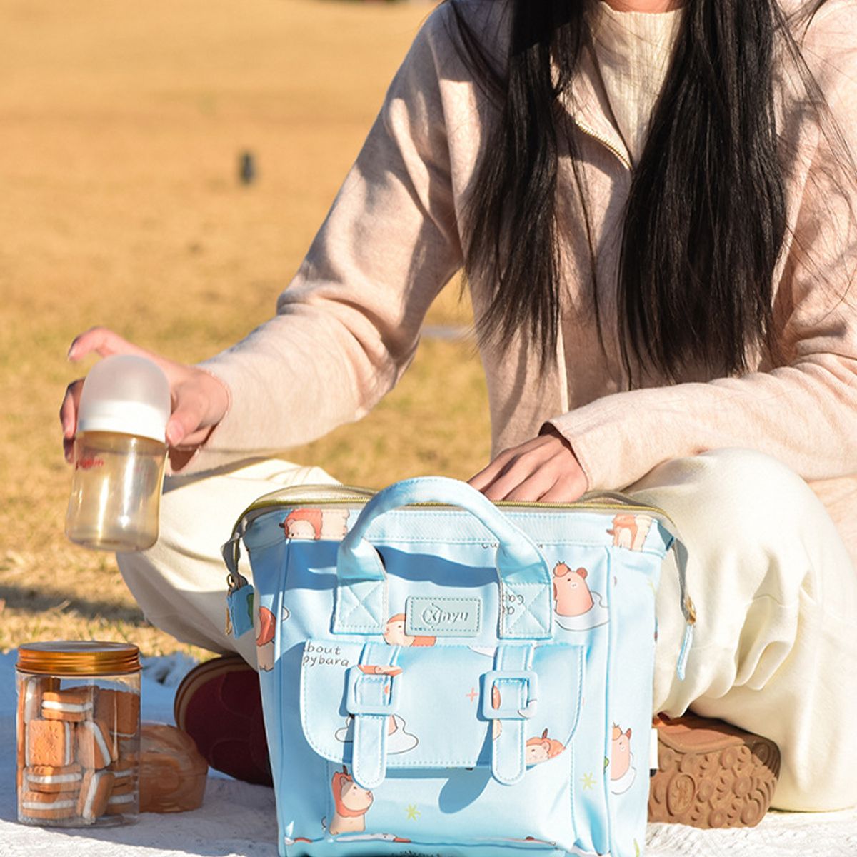 BLWOENS - Mochila Maternal - Blanco