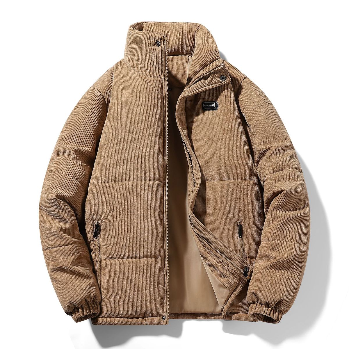 BLWOENS - Chaqueta de invierno para hombres - Café