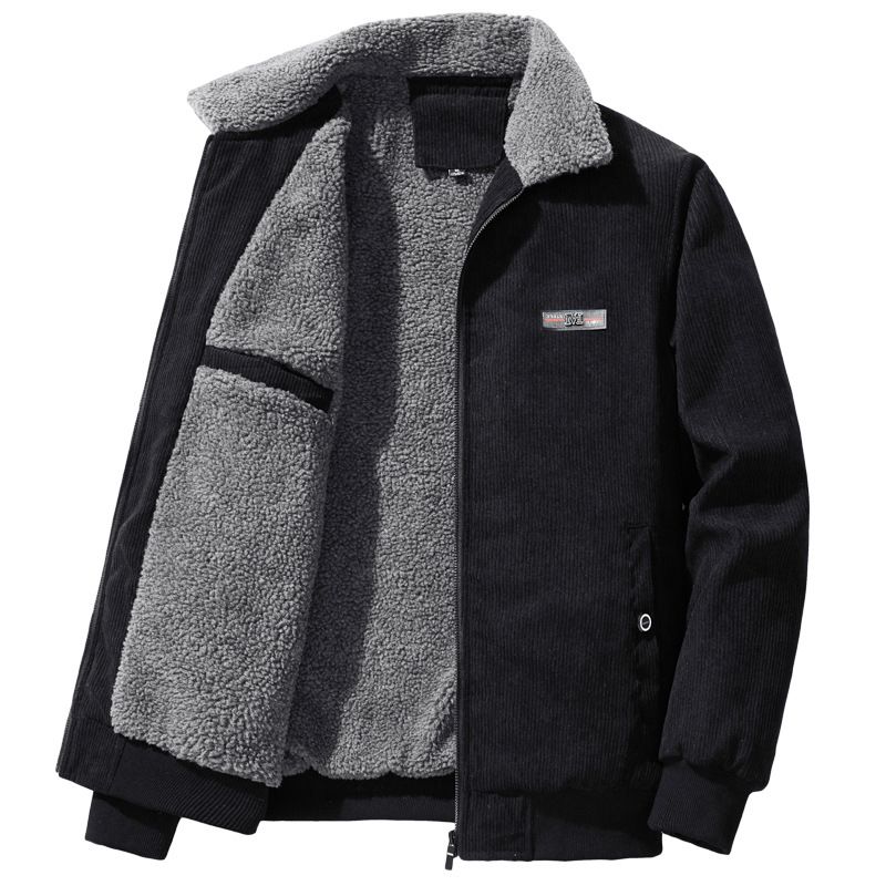 BLWOENS - Chaqueta de invierno para hombres - Negro
