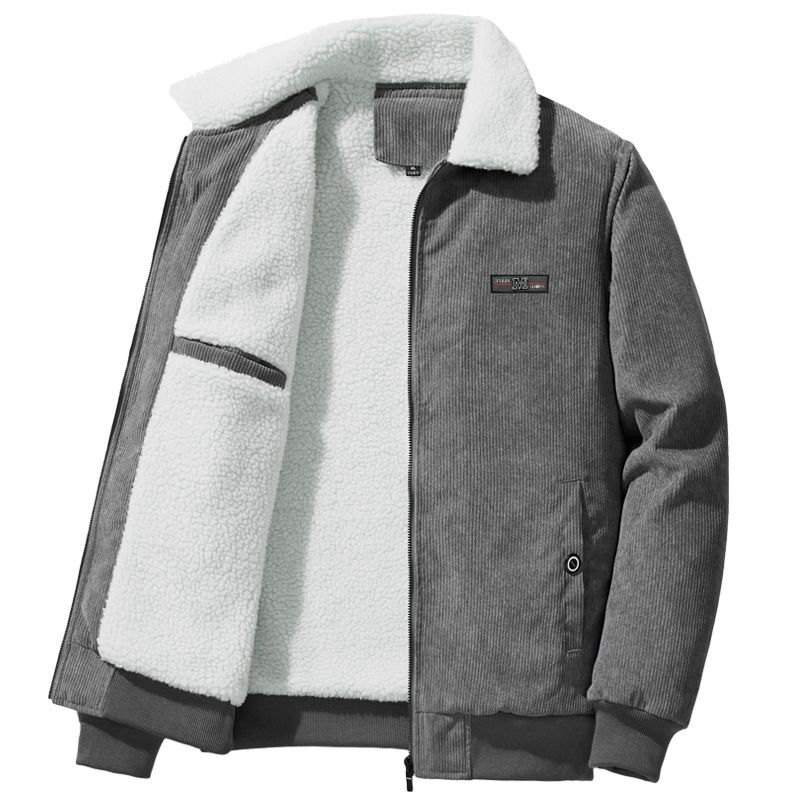 BLWOENS - Chaqueta de invierno para hombres - Gris