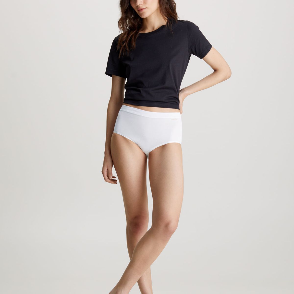 CALVIN KLEIN - PANTY TABLE BASIC COTTON - BRIEF (MID RISE)