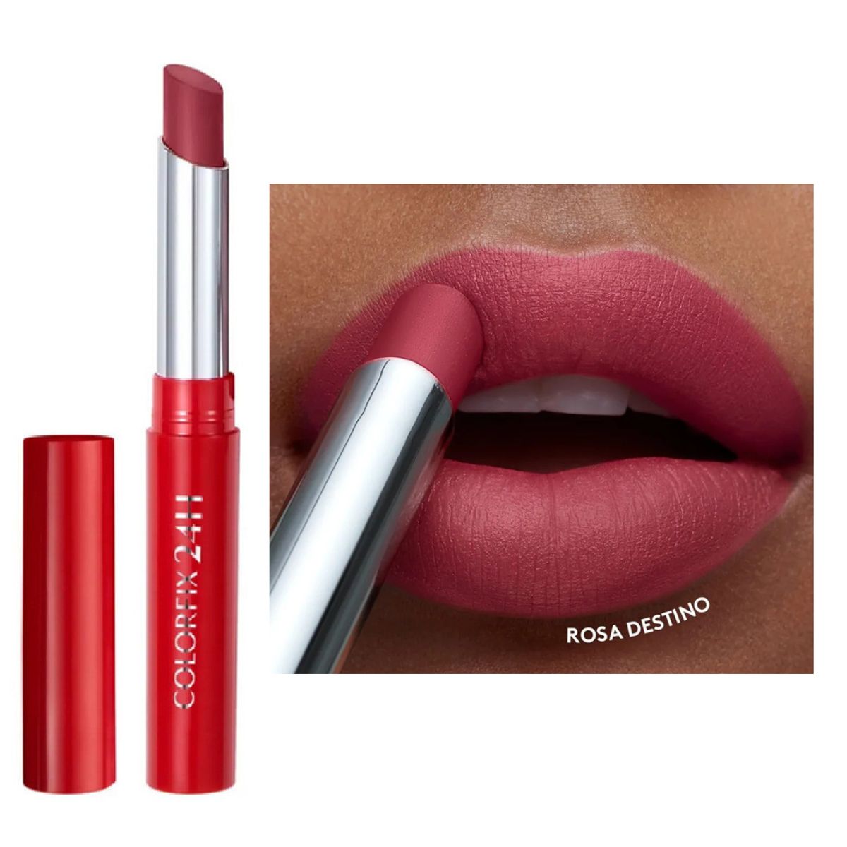 ESIKA - Labial mate colorfix 24h ésika rosa destino