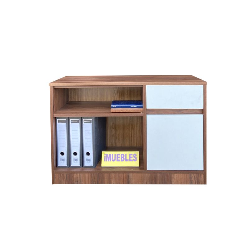 TEMEL - Credenza Mesa Auxiliar 100 cm Catania Blanco  NARA – iMUEBLES