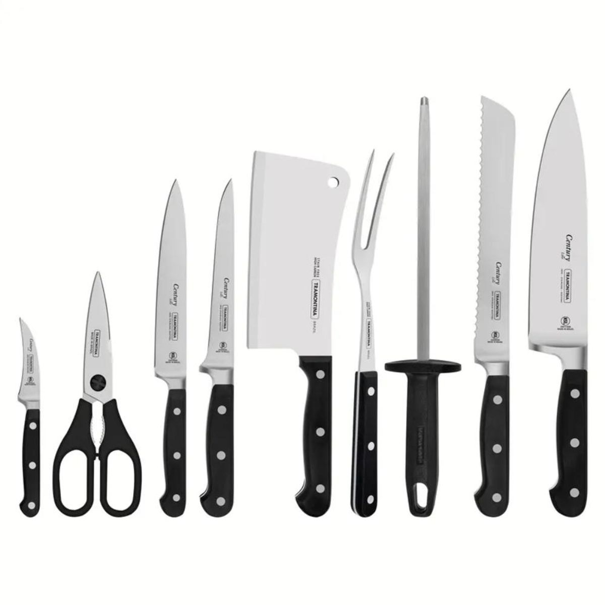 TRAMONTINA - Jgo Cuchillos X10 Pzas Century - 10059993