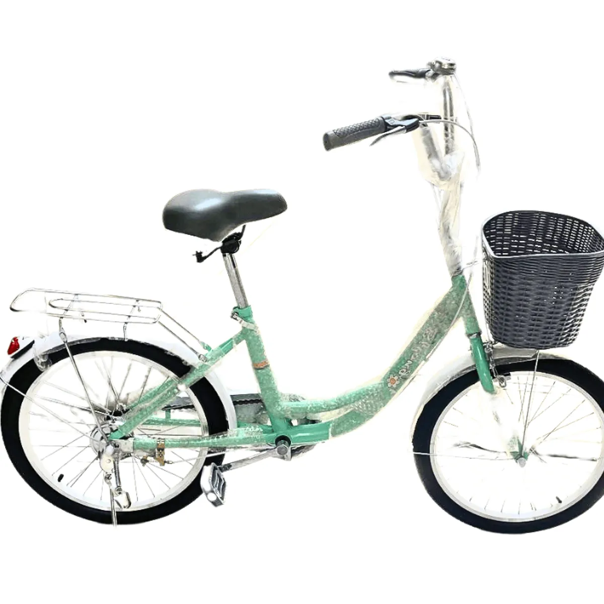 GENERICO - Bicicleta vintage para Niña CELESTE ARO 16