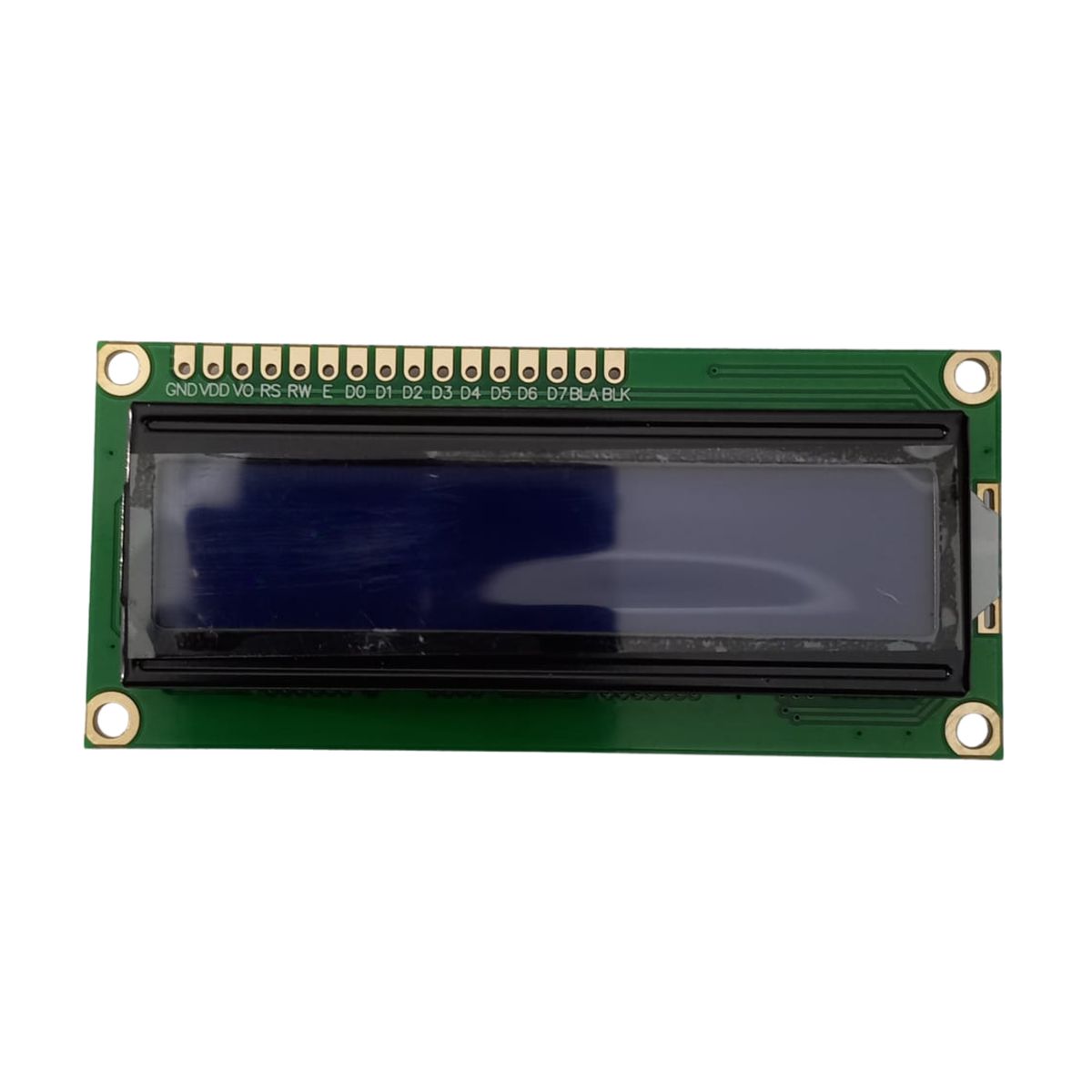 GENERICO - Pantalla LCD1602A 16x2 Módulo Display Alfanumérico con Retroiluminación para Arduino, Raspberry Pi y Proyectos Electrónicos