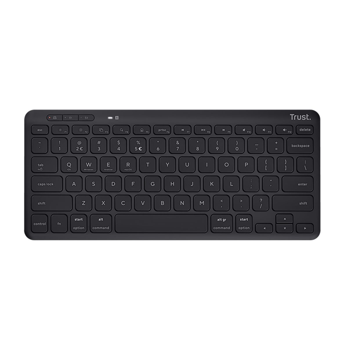TRUST - Lyra Teclado inalámbrico compacto