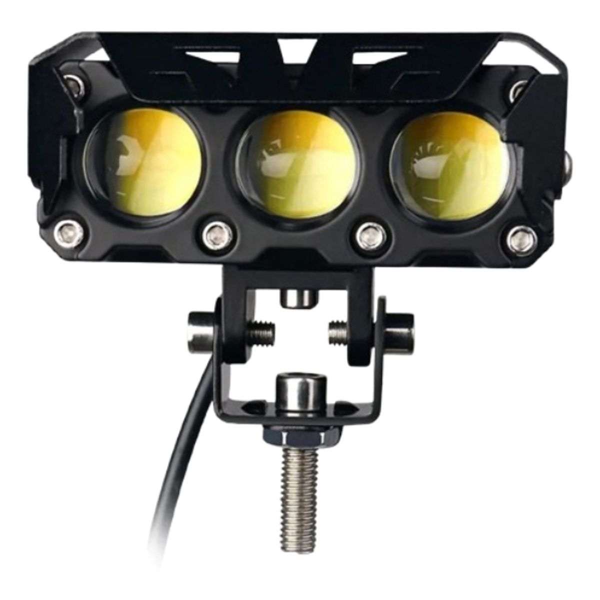 PREMIUM - Luces Faros Para Moto o Auto Antiniebla Led 3x3 Dual Con Ventilador impermeable