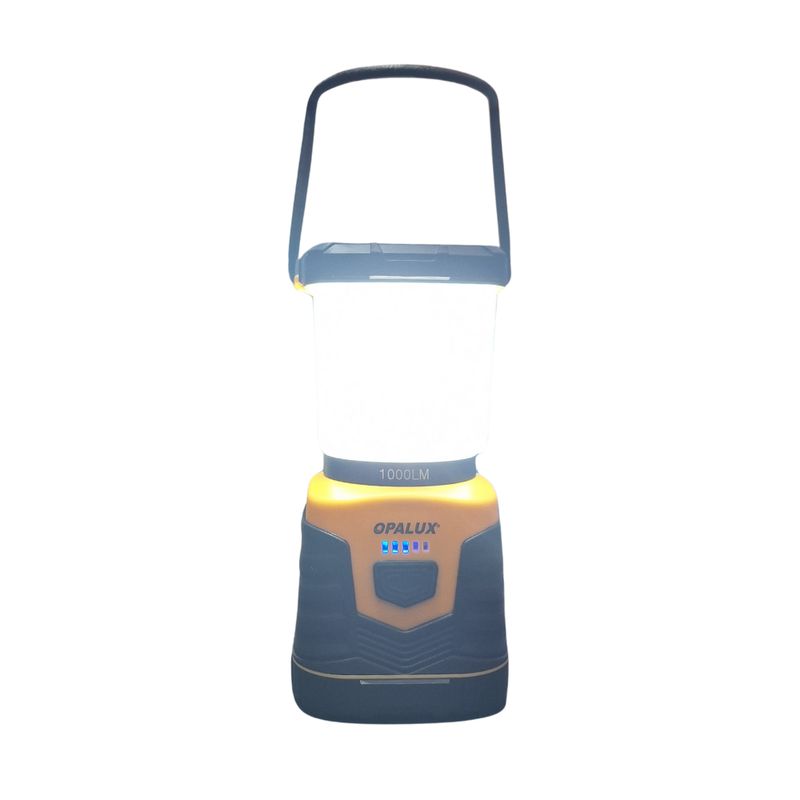 OPALUX - Lampara Camping Multifuncional Recargable 1000 lm Opalux OP-4030