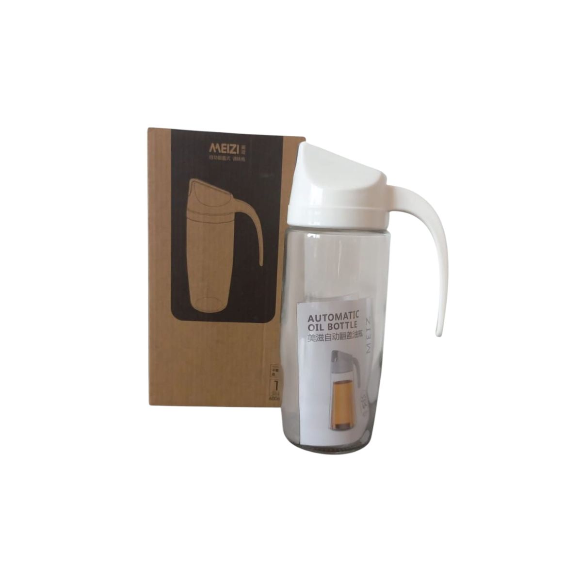 WELL BEING - Jarra Dosificadora de Liquidos para cocina 600ml