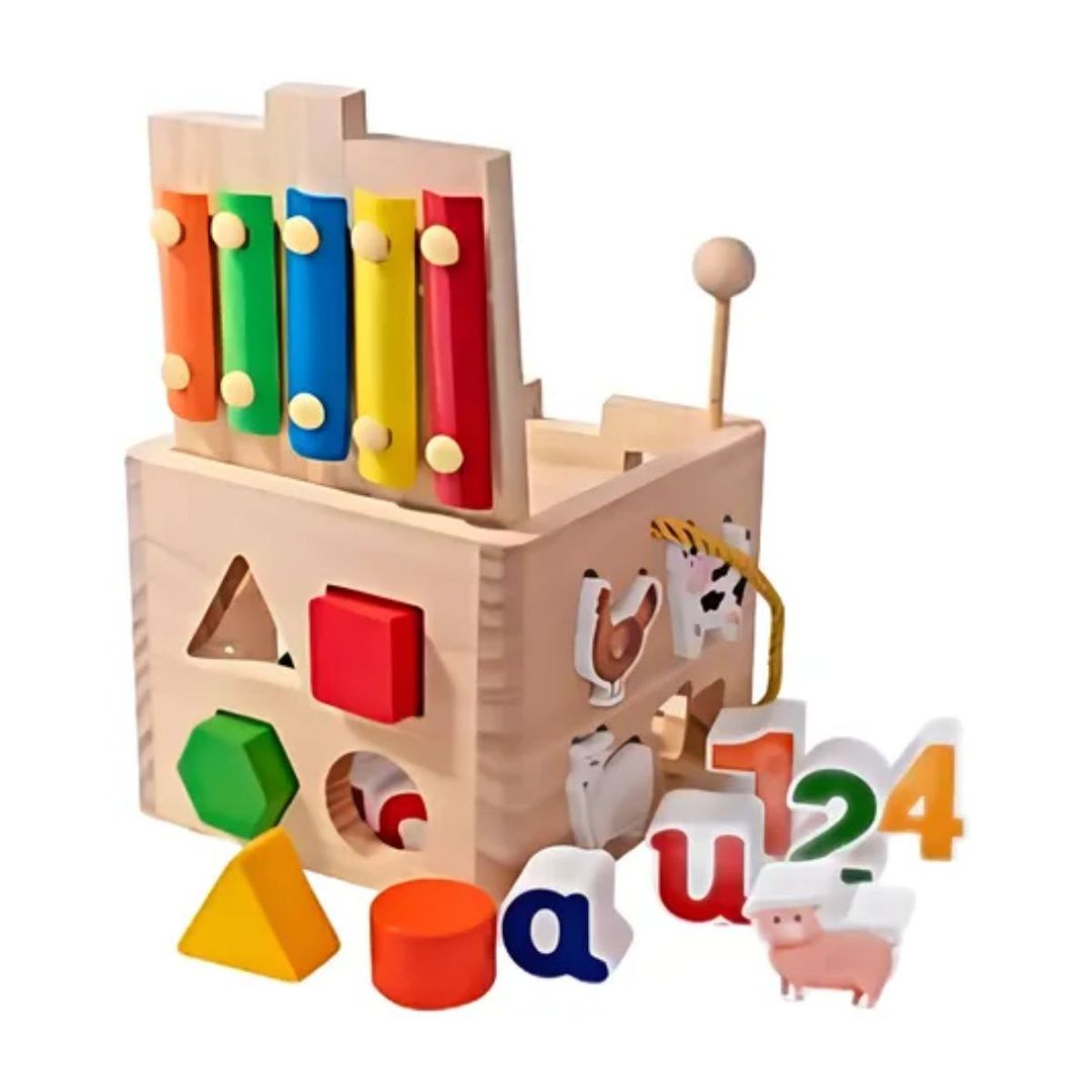 GENERICO - Cubo Multifuncional Didactico