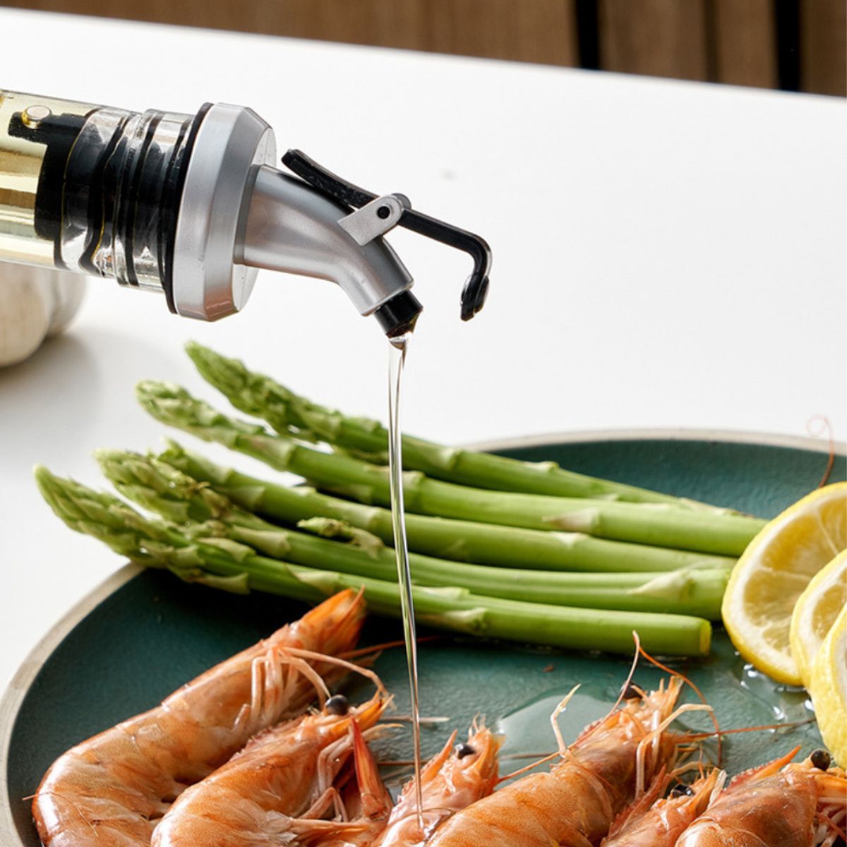 GENERICO - Dispensador de Aceite para cocina de Vidrio 500 ml