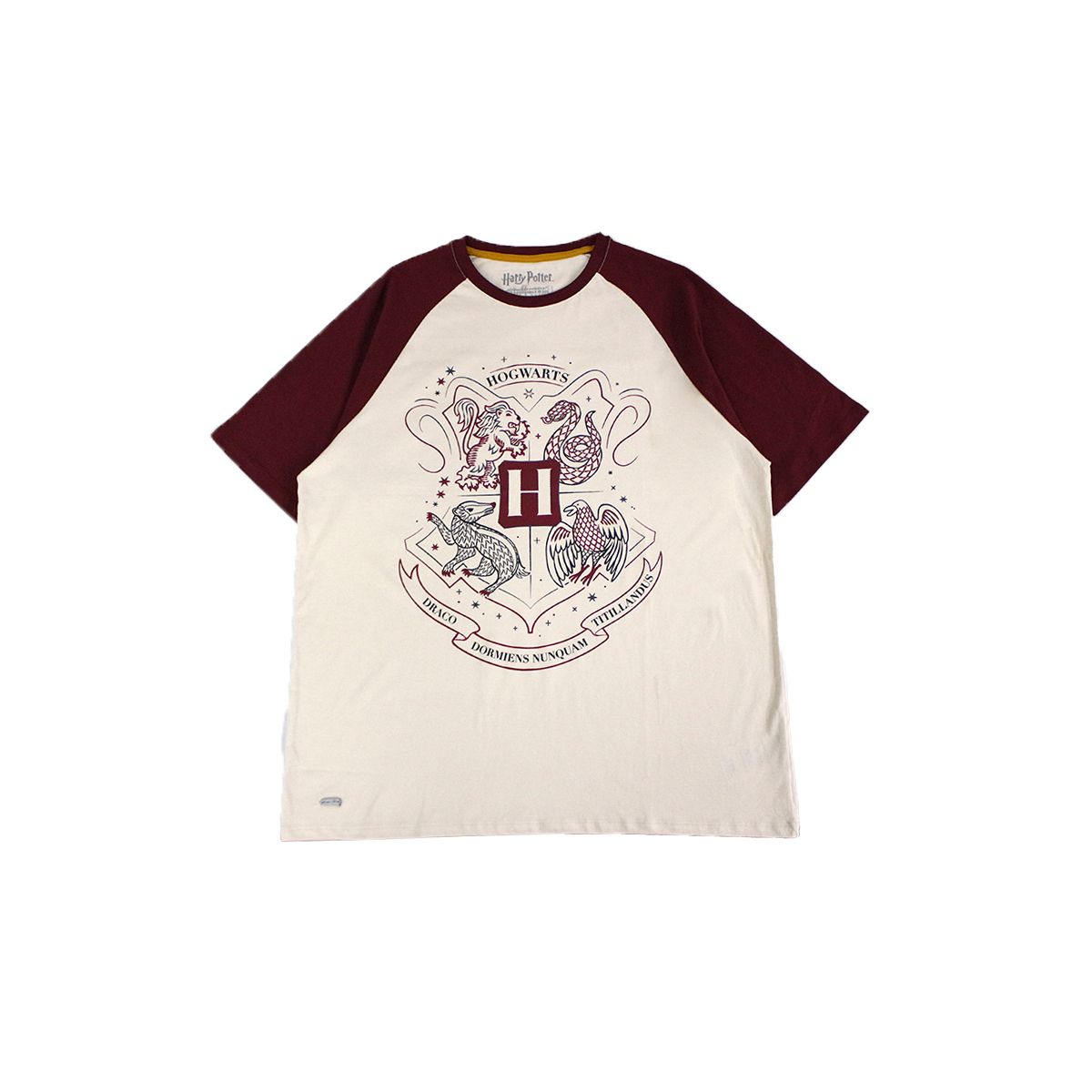 HARRY POTTER - POLO OVERSIZE MC HARRY POTTER DAMA VAINILLA