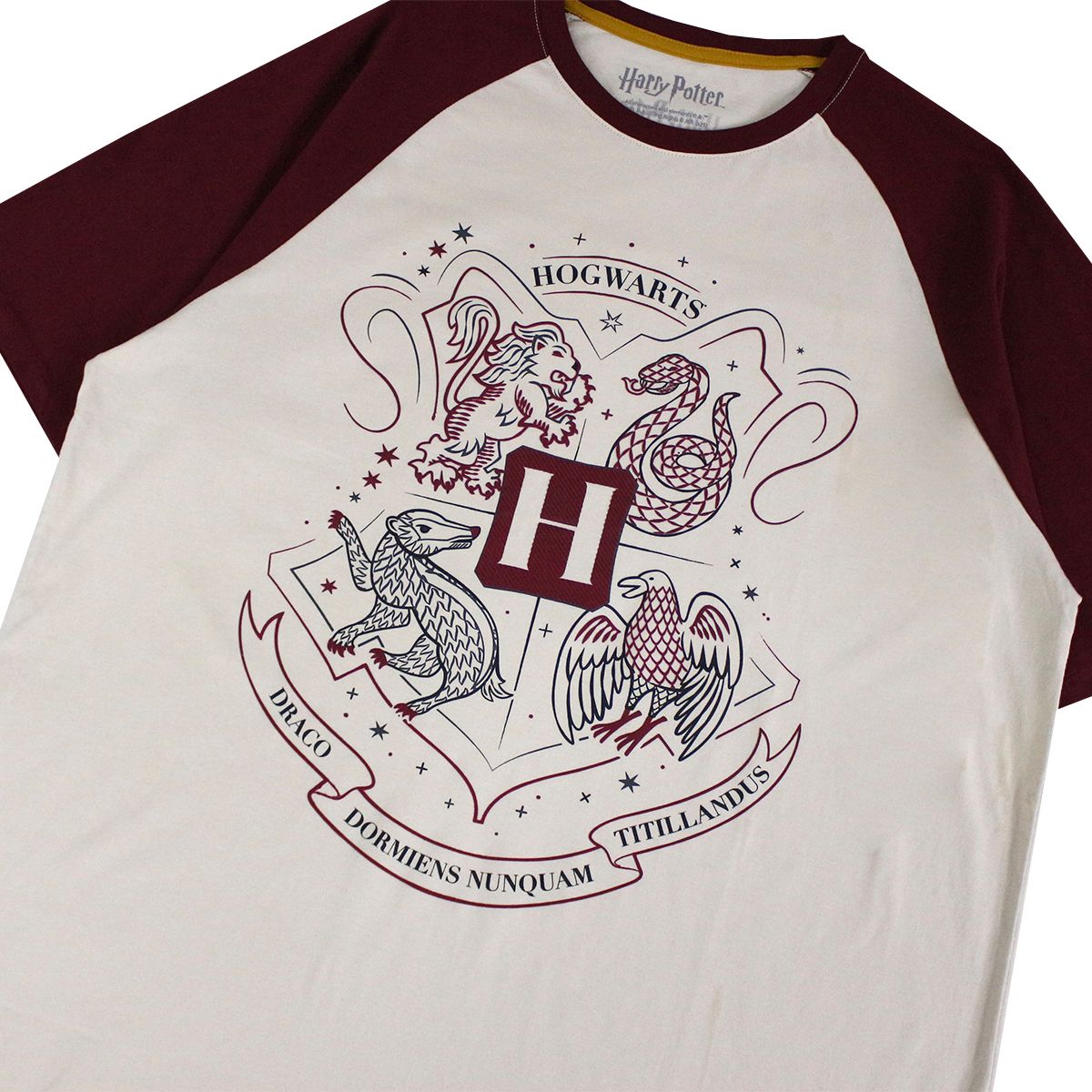 HARRY POTTER - POLO OVERSIZE MC HARRY POTTER DAMA VAINILLA