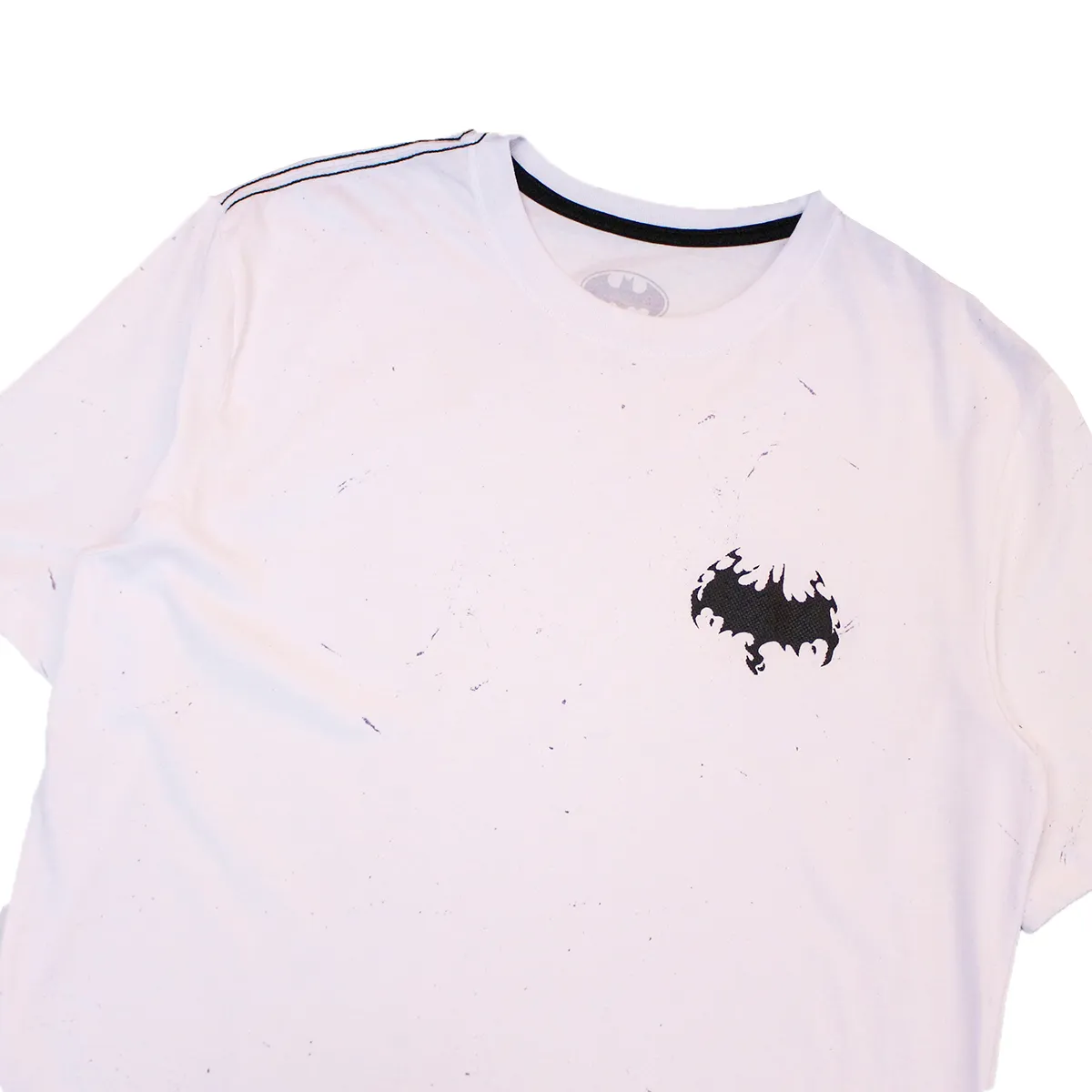 WARNER BROS - POLO MC BATMAN CABALLERO BLANCO