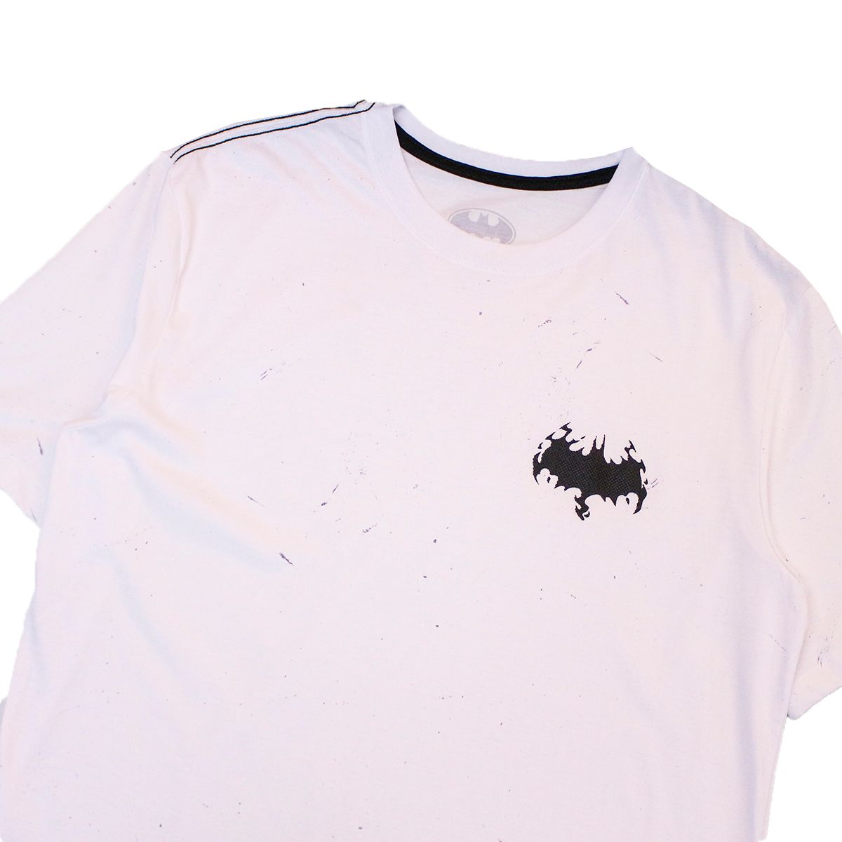 WARNER BROS - POLO MC BATMAN CABALLERO BLANCO