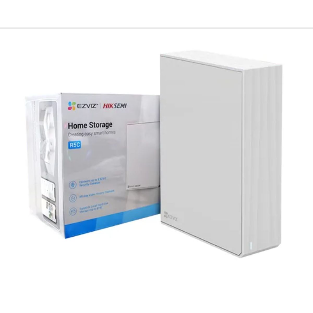 EZVIZ - EZVIZ R5C NAS NVR 4K 8 canales IP 100Mbps almacenamiento en  nube.