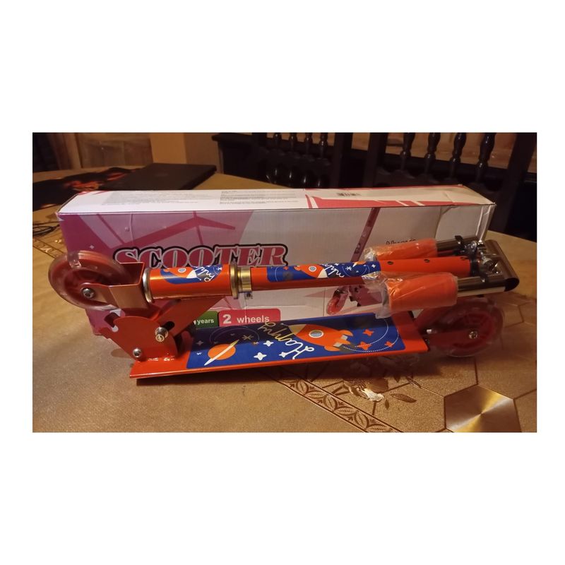 MORITA BAG STORE - SCOOTER PLEGABLE PARA NIÑOS COLOR ROJO