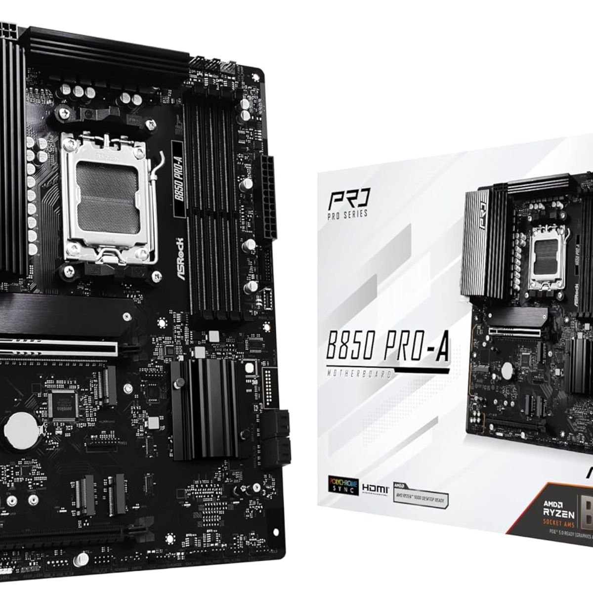 ASROCK - Motherboard ASRock B850 Pro A AMD AM5 DDR5 ATX