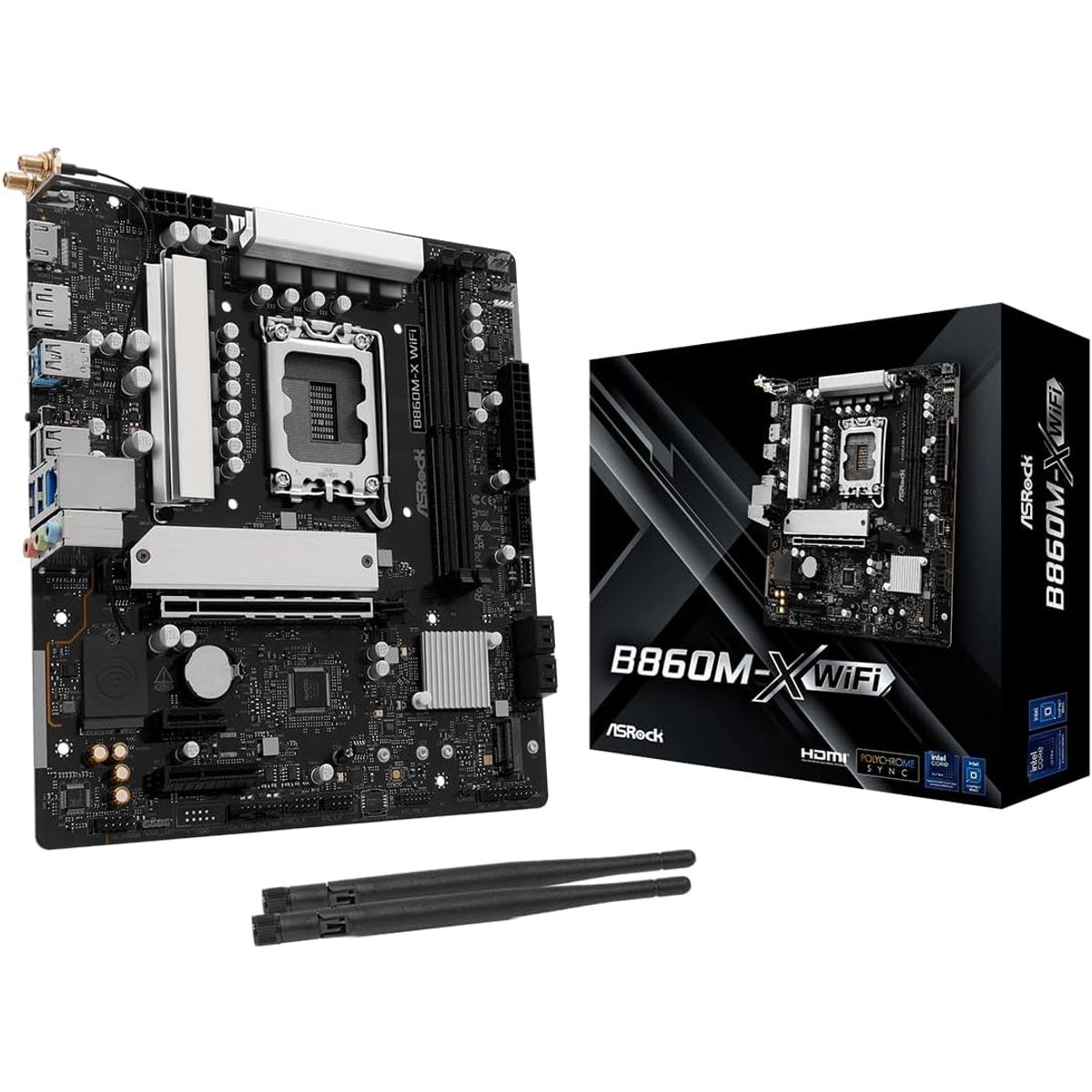ASROCK - Motherboard ASROCK B860M-X WiFi Intel B860 LGA 1851 Micro ATX