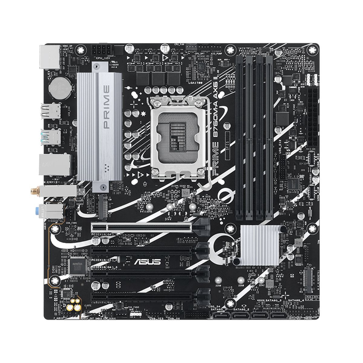 ASUS - Motherboard ASUS PRIME B760M-A AX6 II Intel B760 LGA1700 mATX