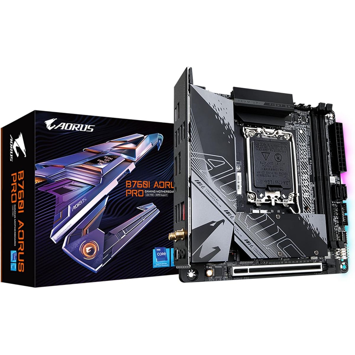 GIGABYTE - Motherboard Gigabyte B760I AORUS PRO Intel B760 LGA1700 Mini-ITX