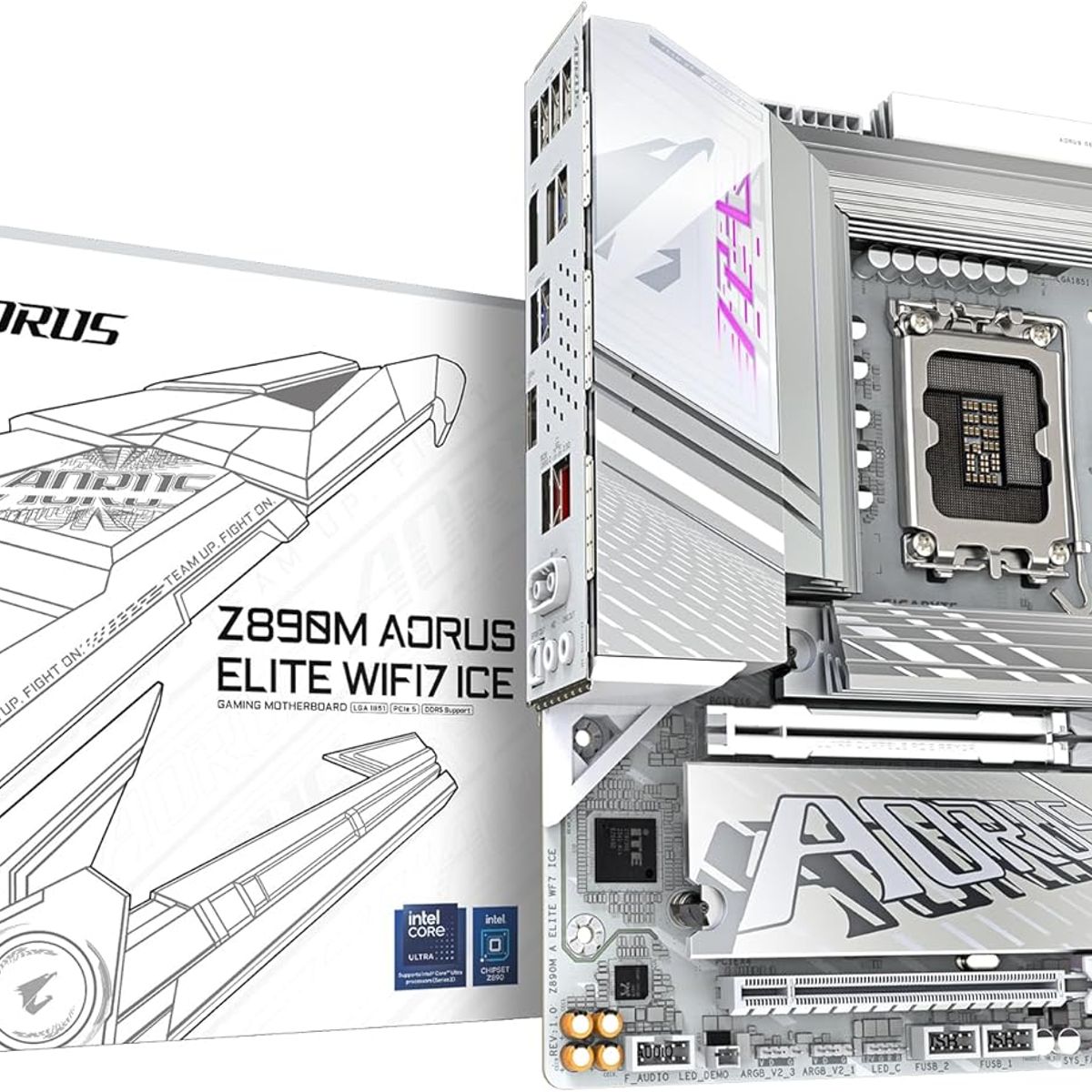 GIGABYTE - Motherboard Gigabyte Z890M AORUS Elite WIFI7 ICE