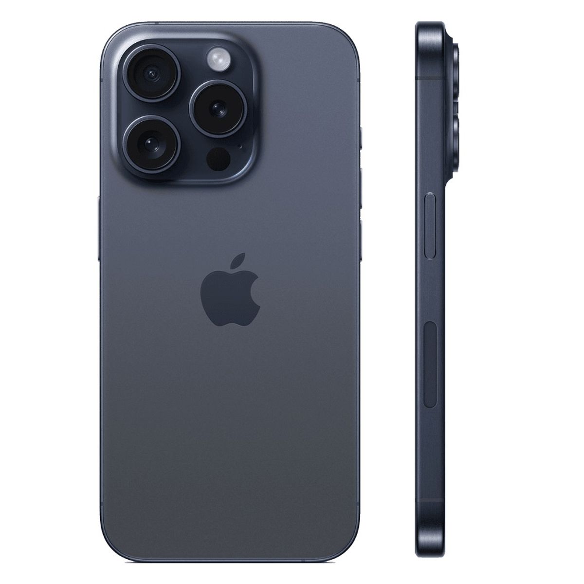 APPLE - iPhone 15 Pro eSIM 128GB 6GB Azul-Titanio - OPEN BOX