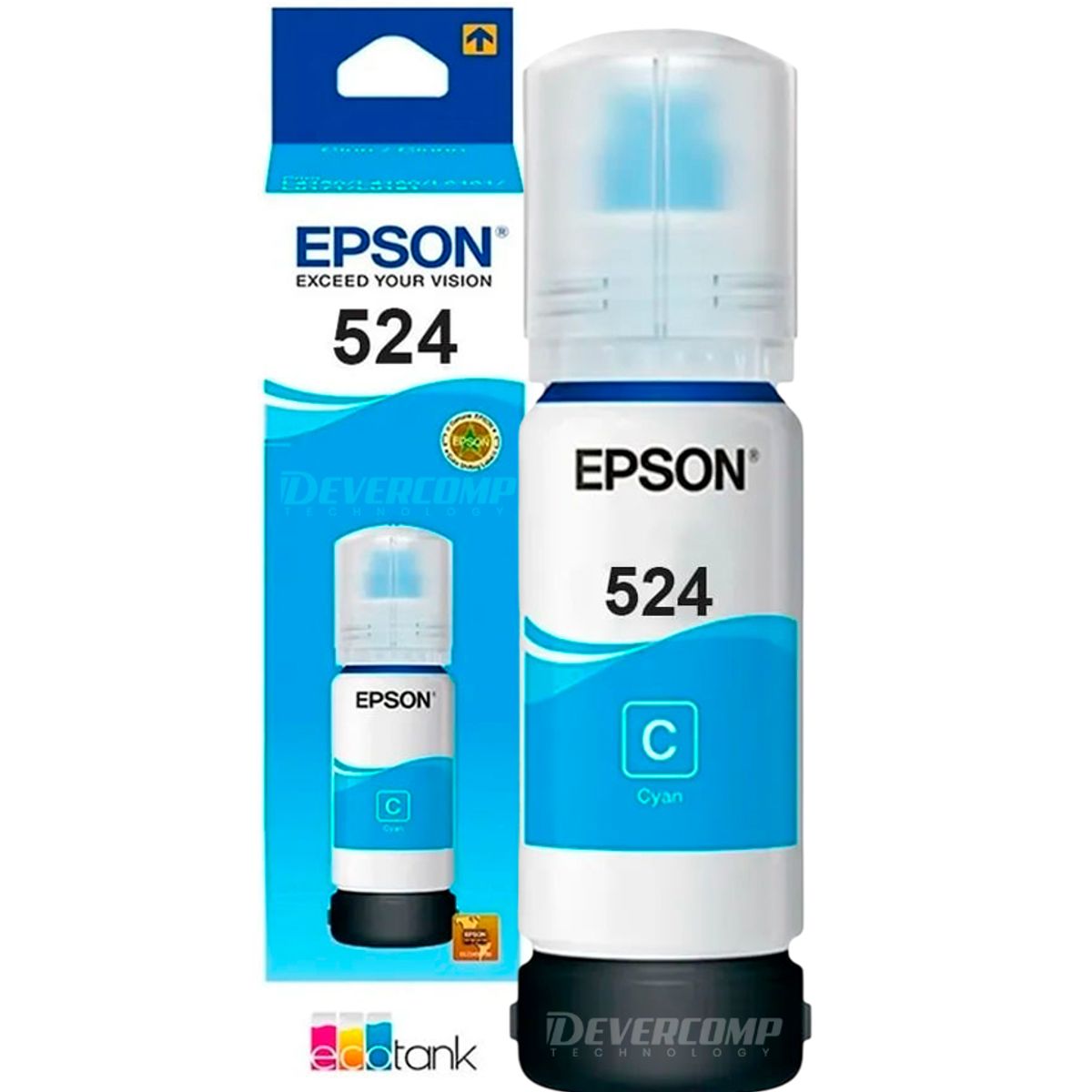 EPSON - Tinta Epson T524220 Para L15150  L15160 Cian