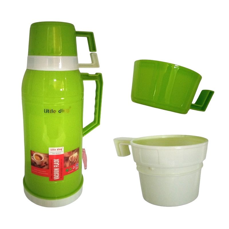 GENERICO - Termo de 1800ml con 2 tazas - Verde