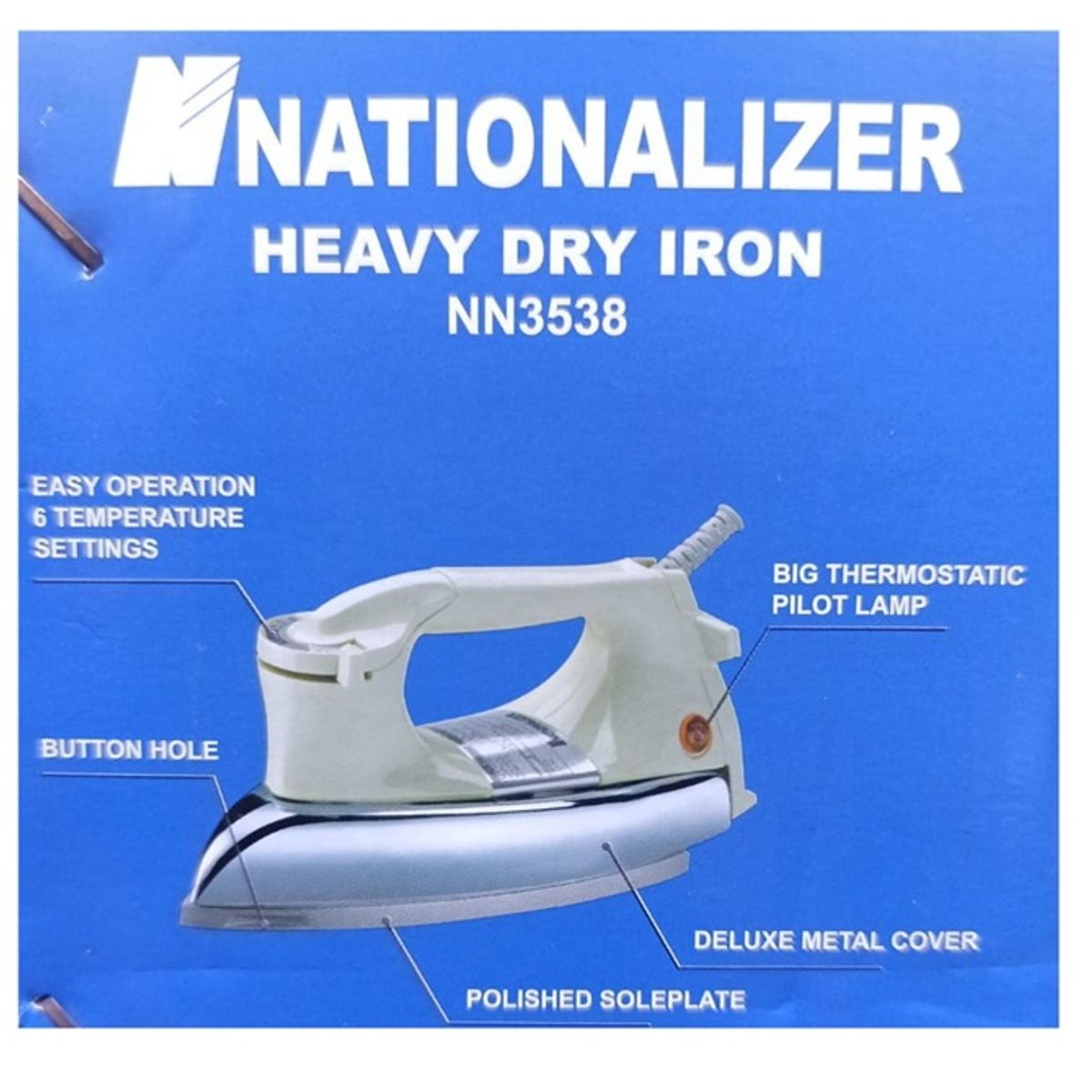 GENERICO - Planchas Electricas Nationalizer NN3538C