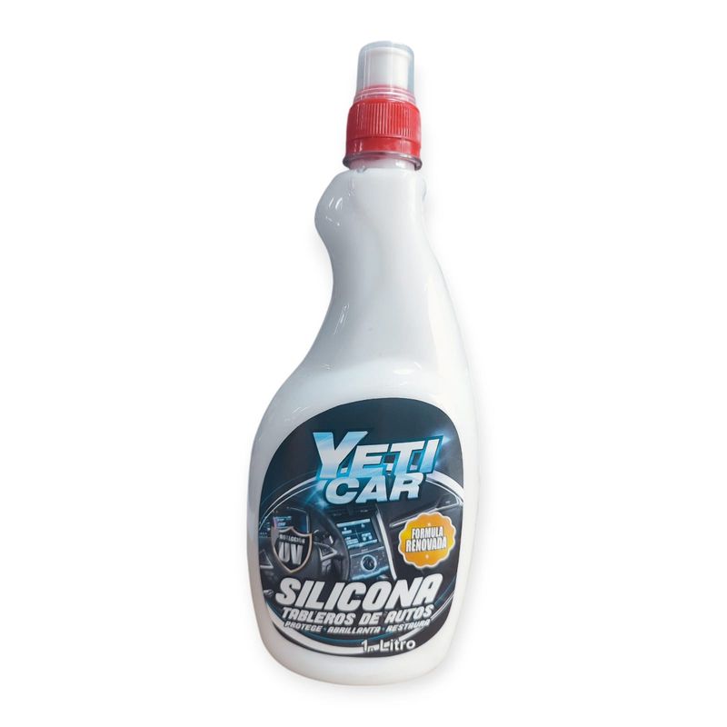 GENERICO - Silicona Para Tableros y Cueros Lechosa 1 Litro