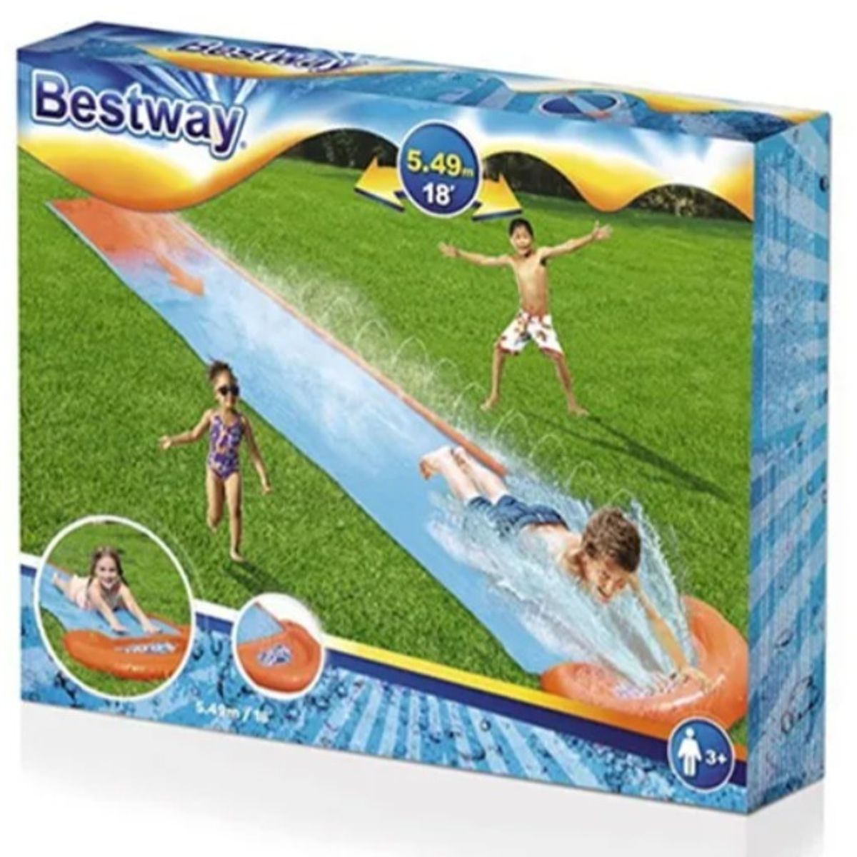 BESTWAY - Deslizador Tobogan De Agua Inflable Bestway
