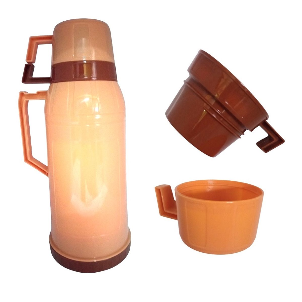 GENERICO - Termo de 1800ml con 2 tazas - Melón