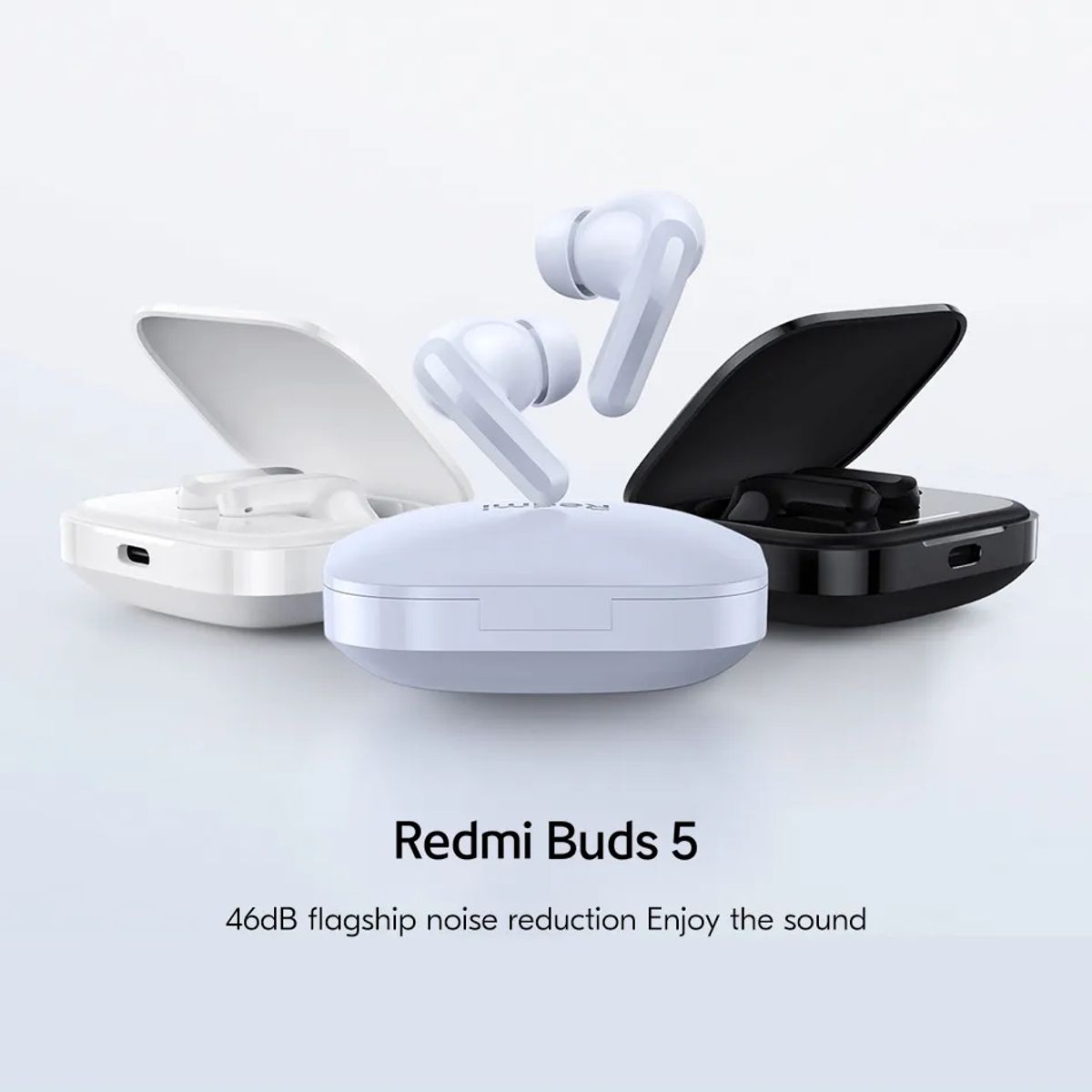 XIAOMI - Set 2 Audífonos Bluetooth Xiaomi Redmi Buds 5 -Blanco