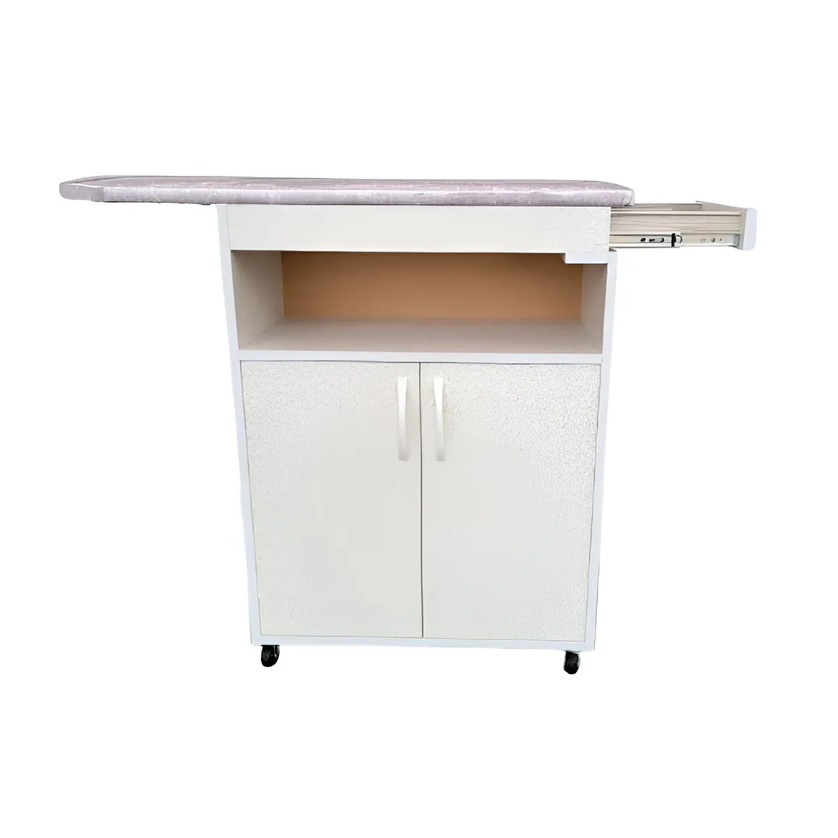 GENERICO - Mueble Planchador -  Color Floreado en fondo crema