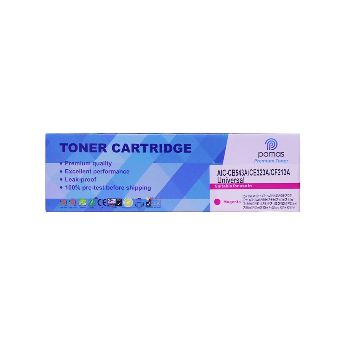UNIVERSAL COLORS - Toner Compatible Pamas 125A - CB543A MAGENTA