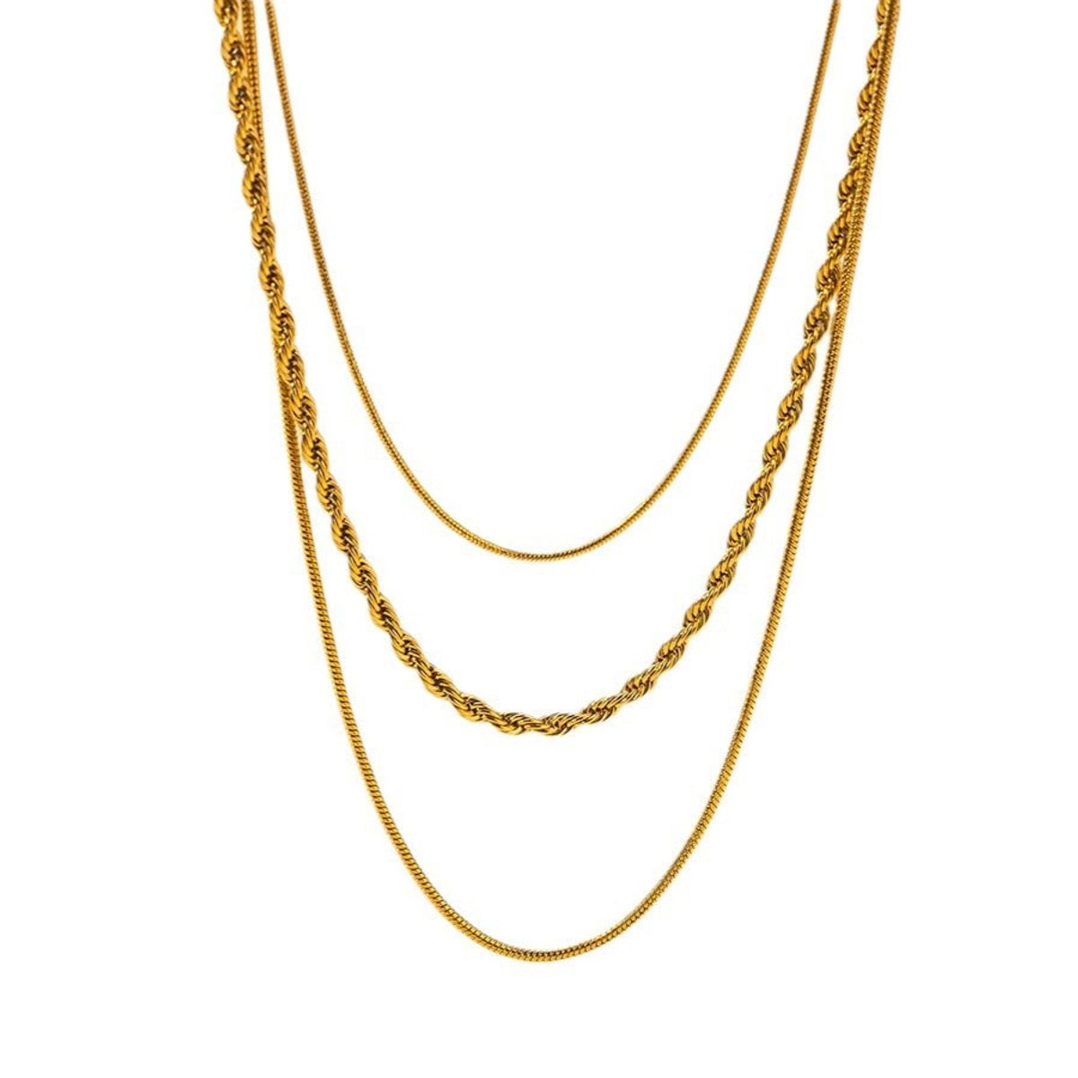 GENERICO - Collar Triple  Emperatriz Waterproof