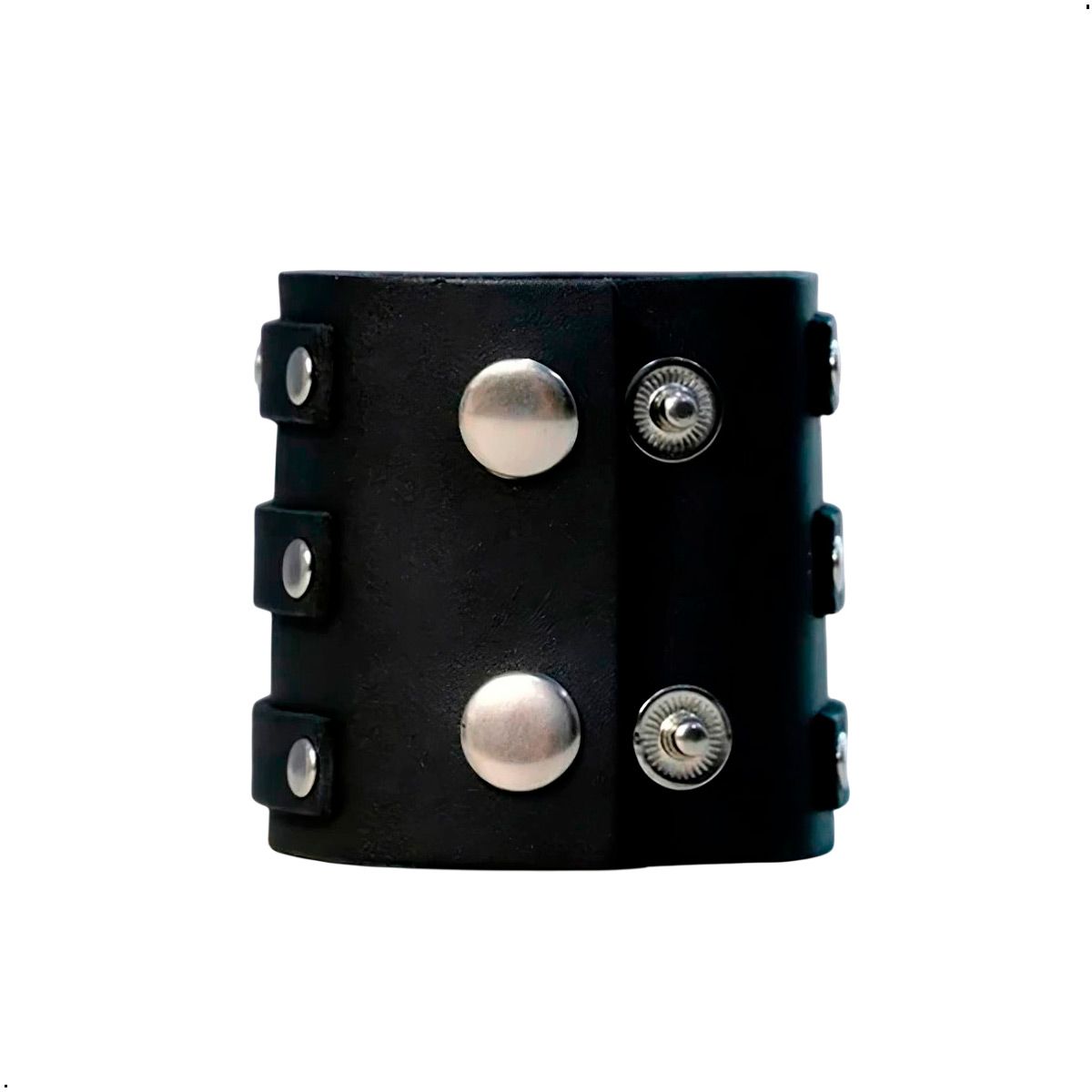 GENERICO - Pulsera De Cuero Pu Para Hombre X 2 Unidades