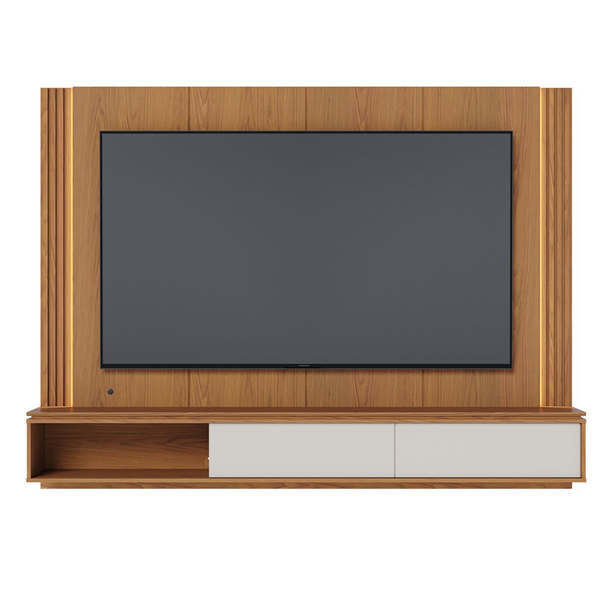 PAZART MUEBLES - CENTRO DE ENTRETENIMIENTO PANEL CUSCO FREIJO 75