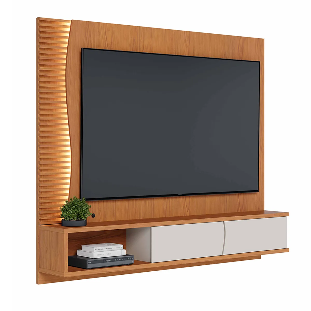 PAZART MUEBLES - CENTRO DE ENTRETENIMIENTO PANEL SAMI FREIJO 65