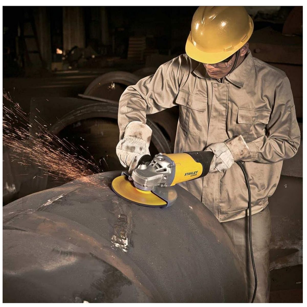 STANLEY - AMOLADORA  ANGULAR 9 PULGADAS 2200W INDUSTRIAL SL229 STANLEY