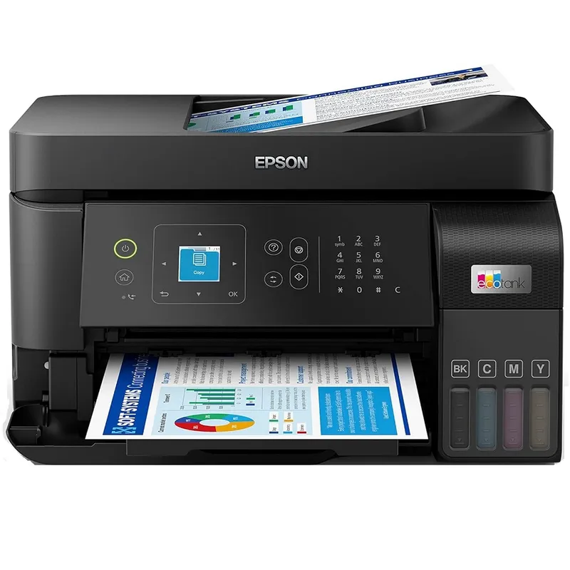 EPSON - Impresora Epson  EcoTank L5590 Multifuncional Fax USB LAN Wi-Fi