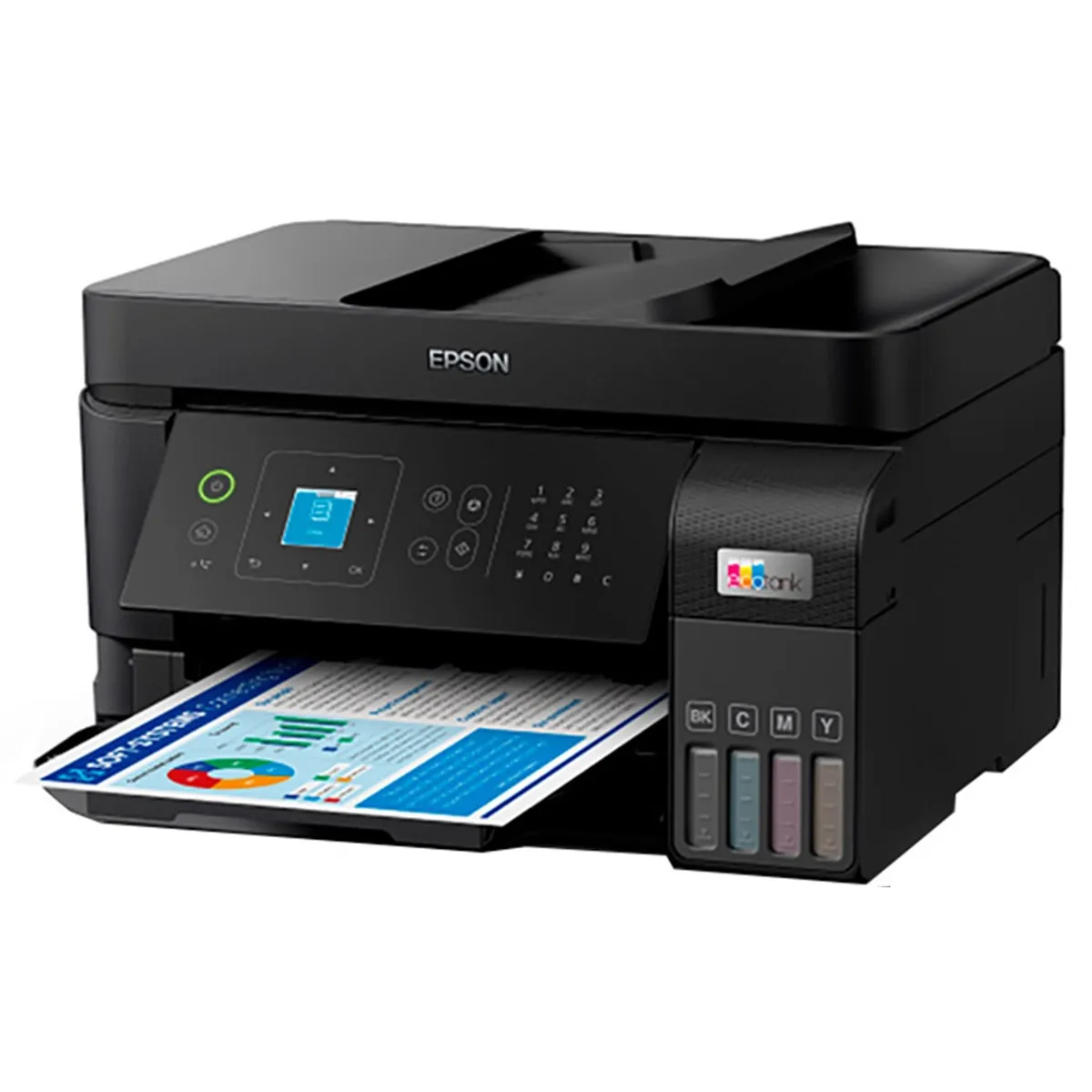 EPSON - Impresora Epson  EcoTank L5590 Multifuncional Fax USB LAN Wi-Fi