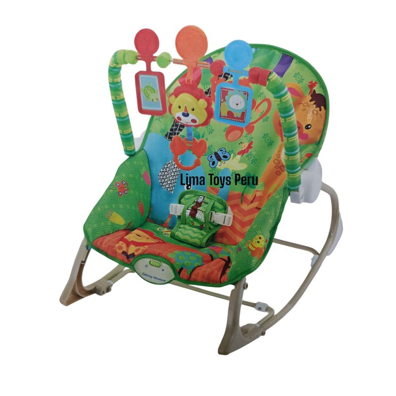 PIUBELLO - MECEDORA MUSICAL PIUBELLO GREEN METAL