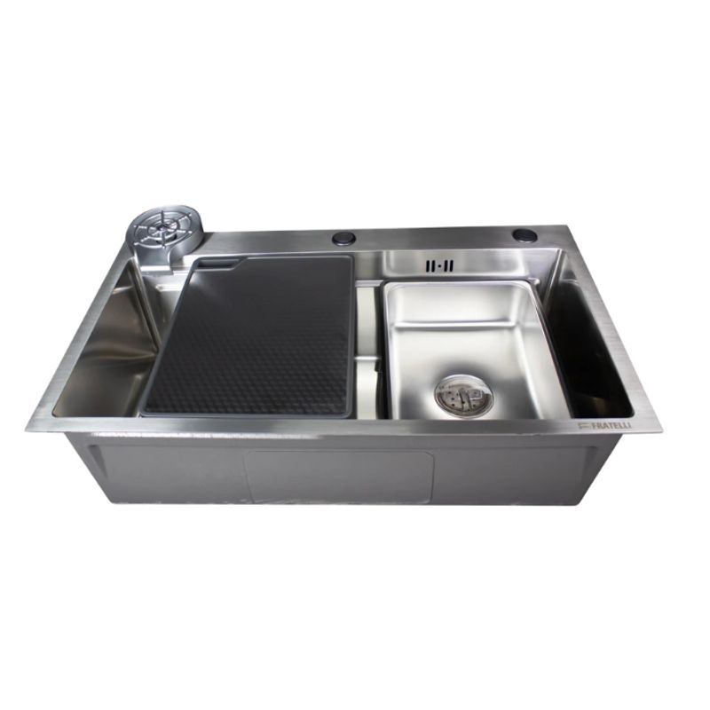 FRATELLI - LAVADERO DE COCINA LAVA COPAS ACERO INOX SATINADO MVL-7545S