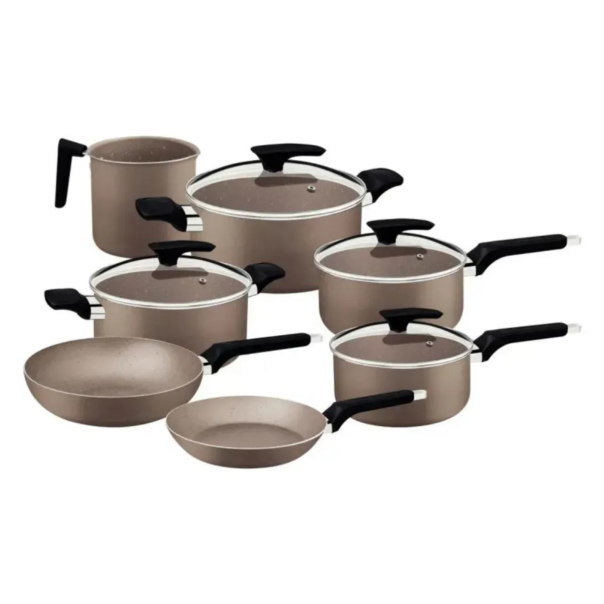 TRAMONTINA - Juego de Ollas Tramontina Milazzo x7 piezas -28599462