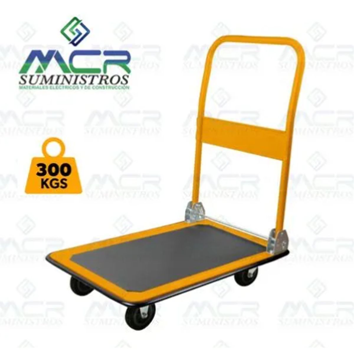 TOLSEN - CARRO CARRETA PLEGABLE CON PLATAFORMA  HASTA 300KG