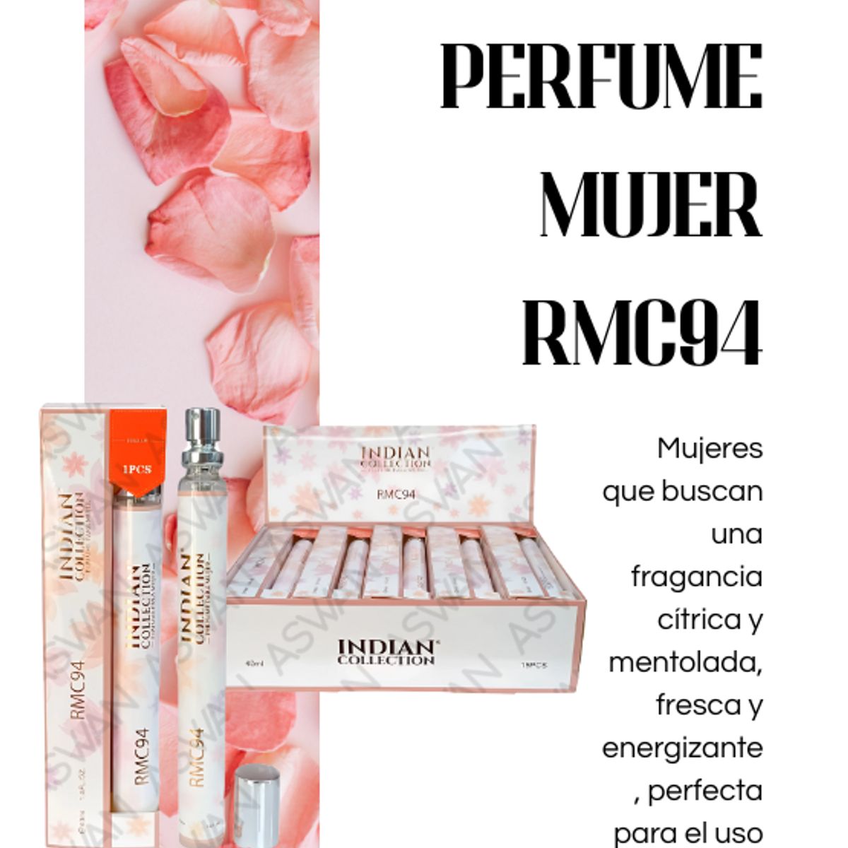 INDIAN - PERFUME MUJER RMC94 40ML - INDIAN COLLECTION