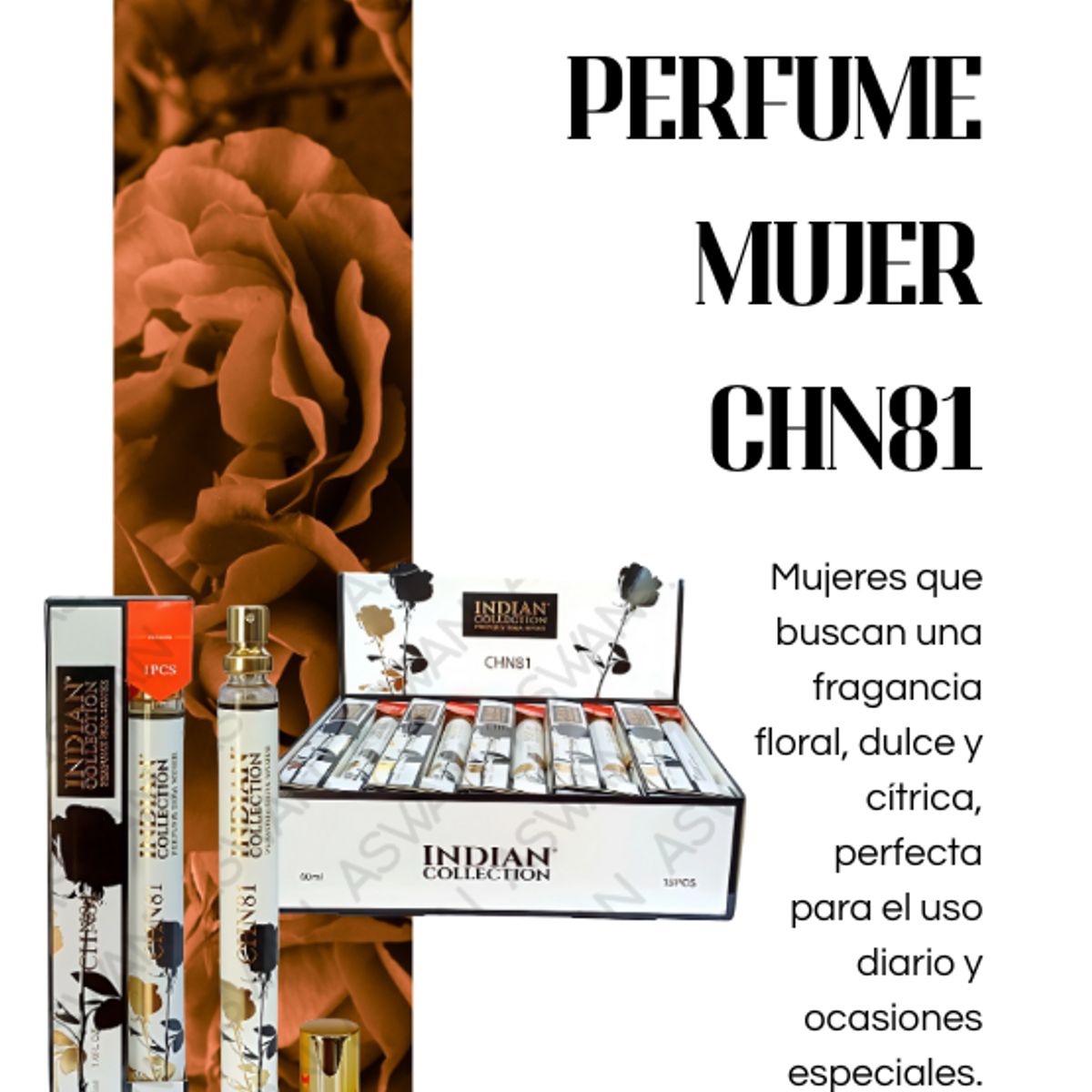 INDIAN - PERFUME MUJER CHN81 40ML - INDIAN COLLECTION